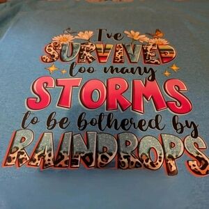 Gildan Blue Graphic Tee - Short Sleeve